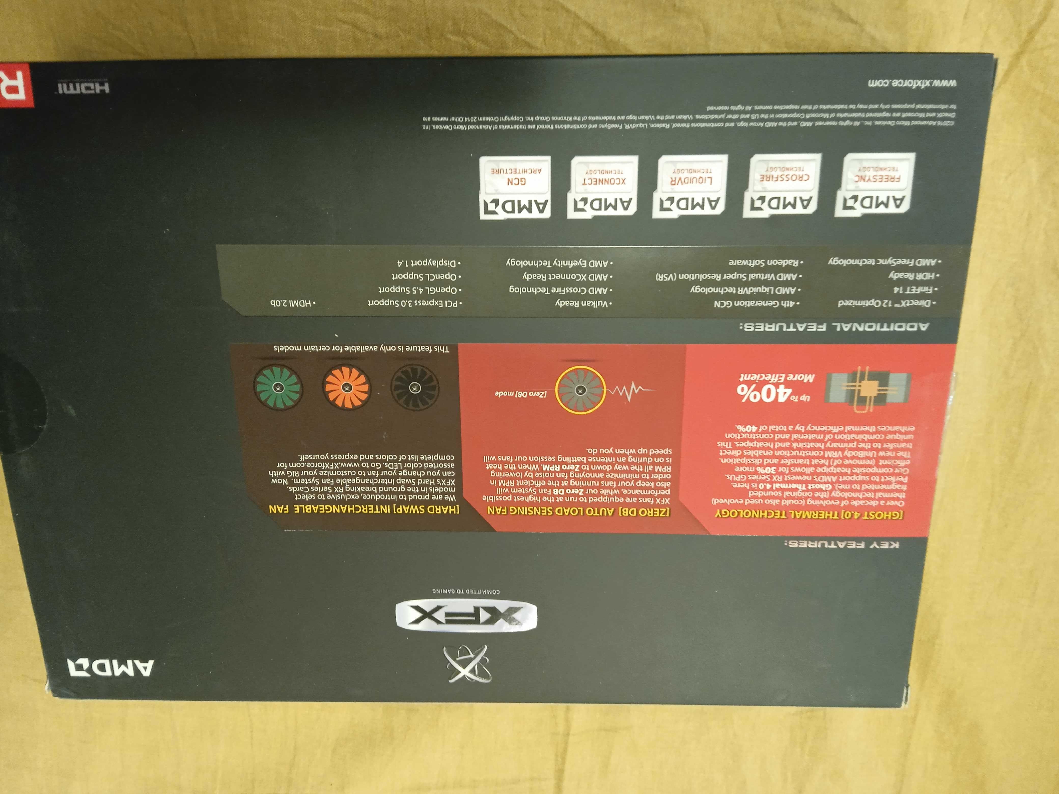 Видеокарта XFX RX470 8Gb