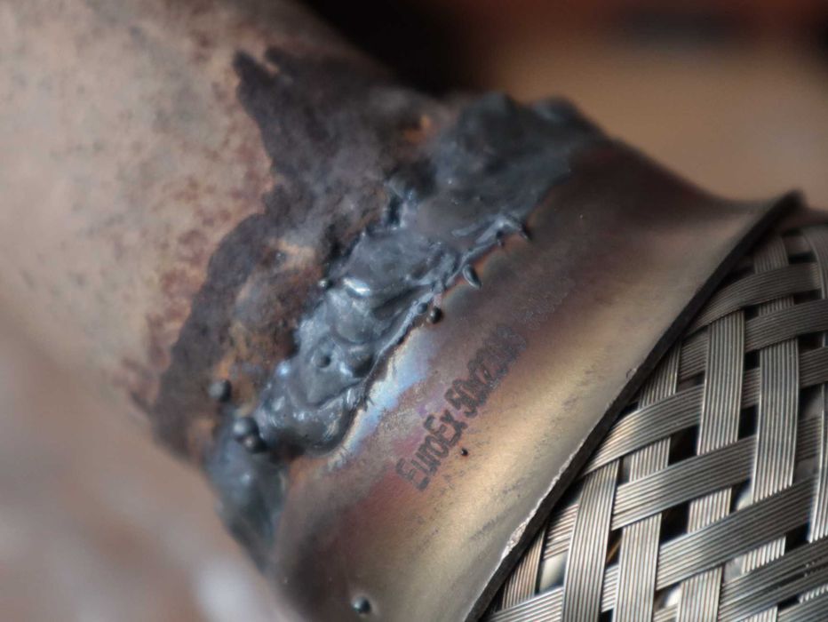 Гофра глушника 3-х слойна 50x230 EuroEx sens 1.3