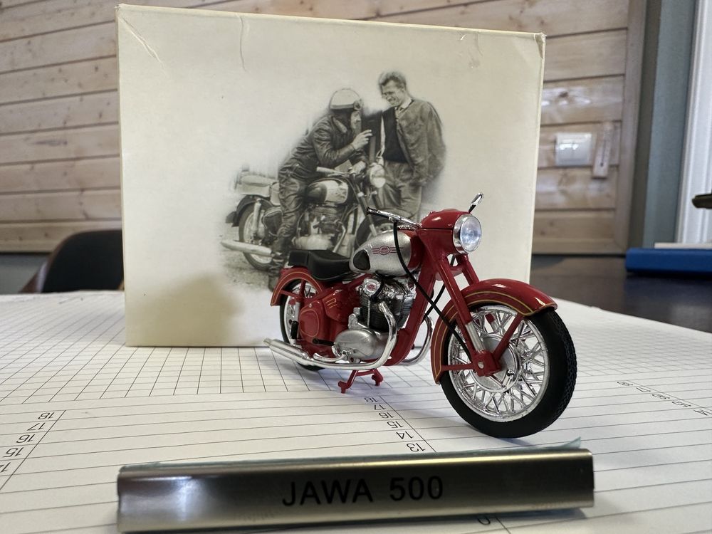 Model motocykla Jawa 500