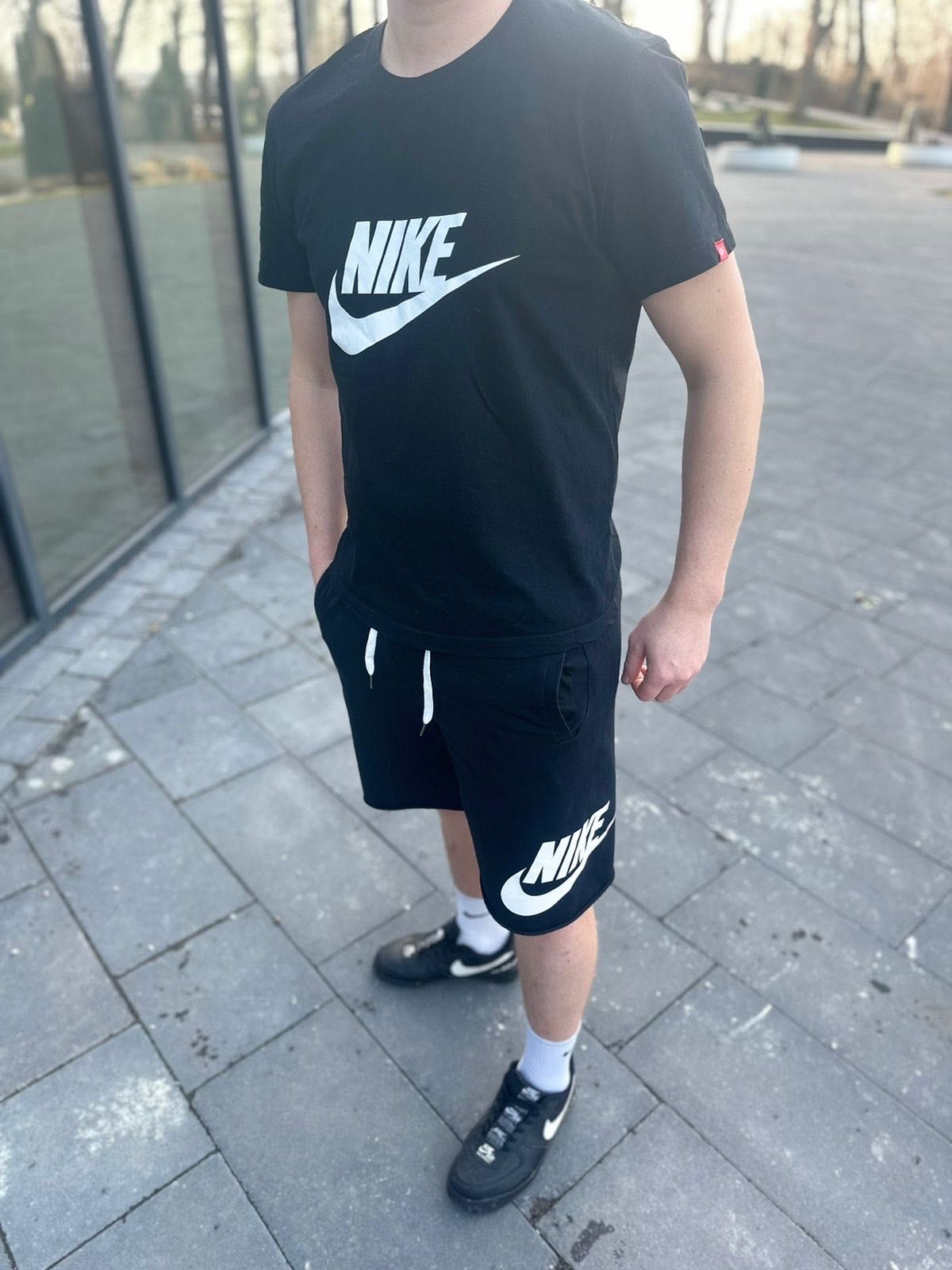 Nike/найк/костюм/шорти/футболка