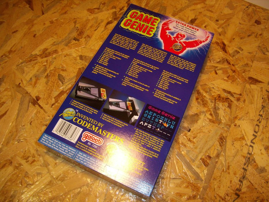 Game Genie Nintendo NES - NOVO - portes grátis