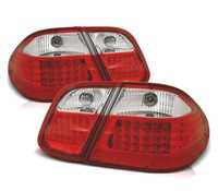 FAROLINS TRASEIROS LED PARA MERCEDES CLK W208 97-02 VERMELHO BRANCO