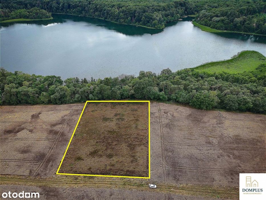 Dwie działki o pow. 0, 6415 m2 pierwsza linia brzegowa Białokosz