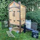 Wędzarnia Ogrodowa Dwudrzwiowa OLCHOWA LUX TW654L/110 FIRMY-GRILLPAL