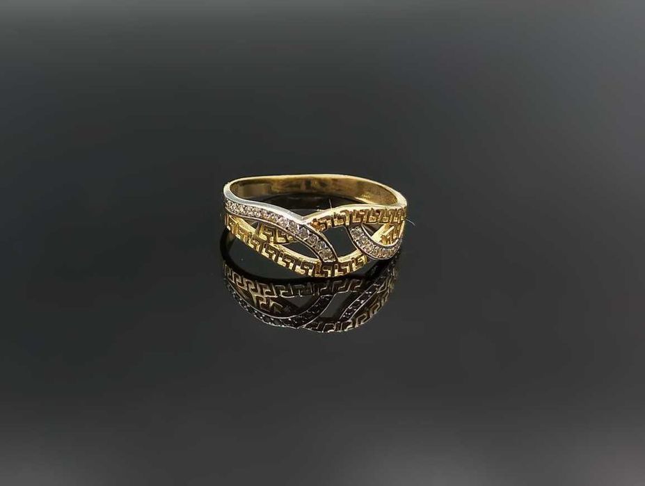 Złoty pierścionek 585 - nowy