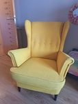 Poltrona Ikea amarela