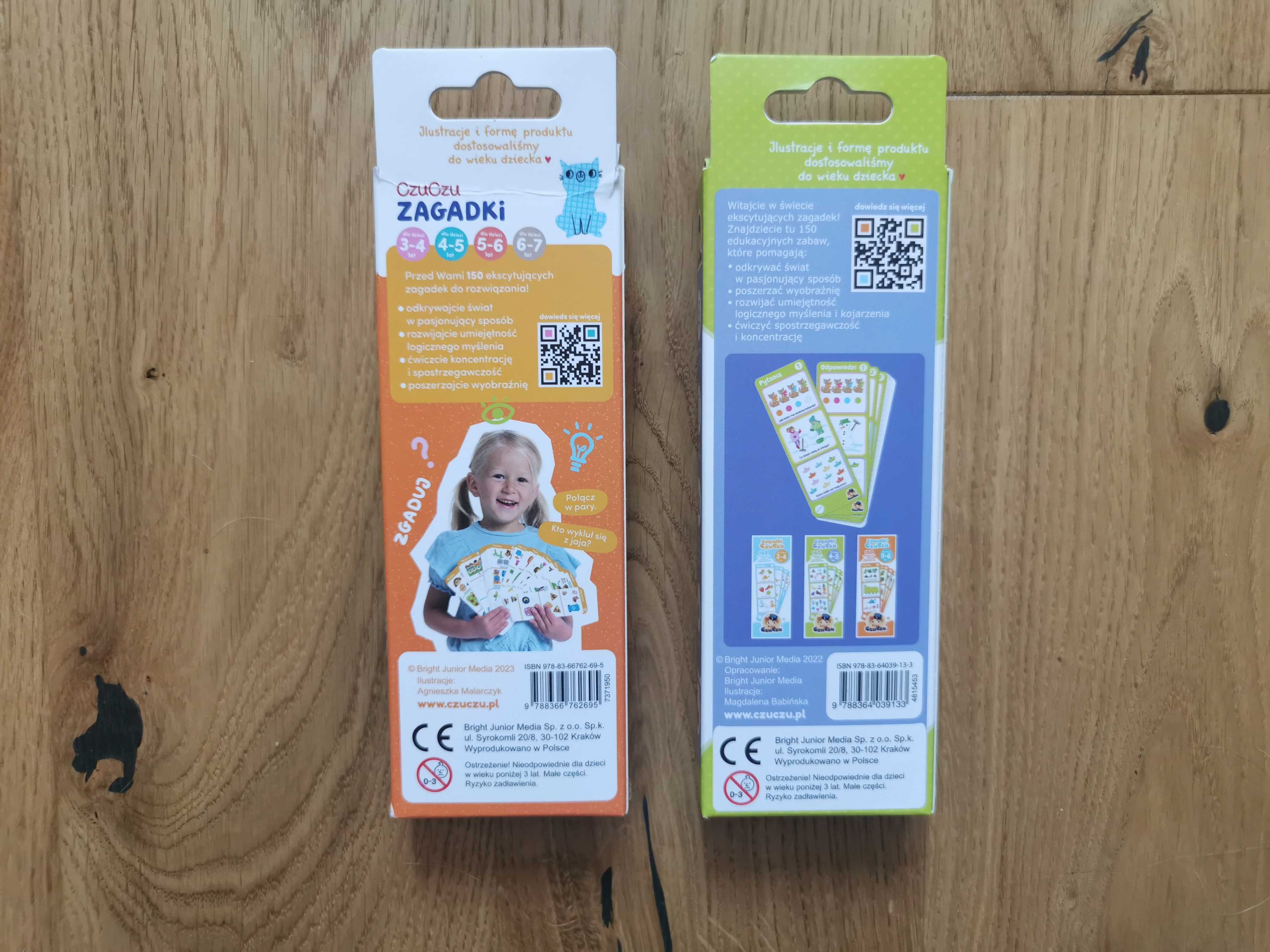 2 x Nowe zagadki CzuCzu 4 - 5 lat