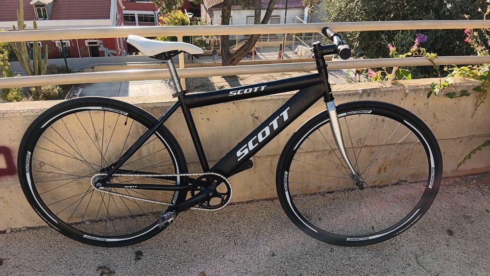 Bicicleta single speed contrapedal
