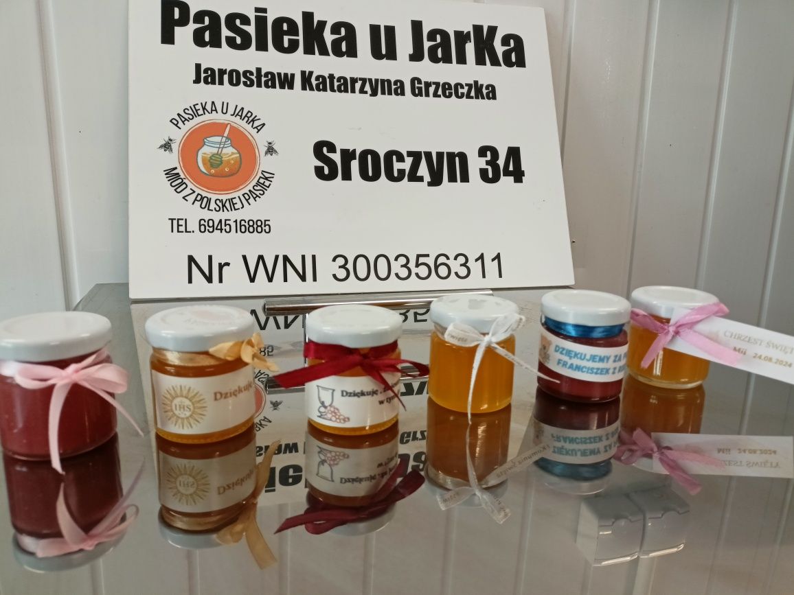 Upominki, podziękowanie dla gości