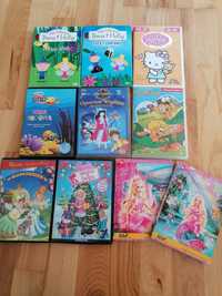 Bajki dvd Ben i Holly, Barbie, Hello Kitty