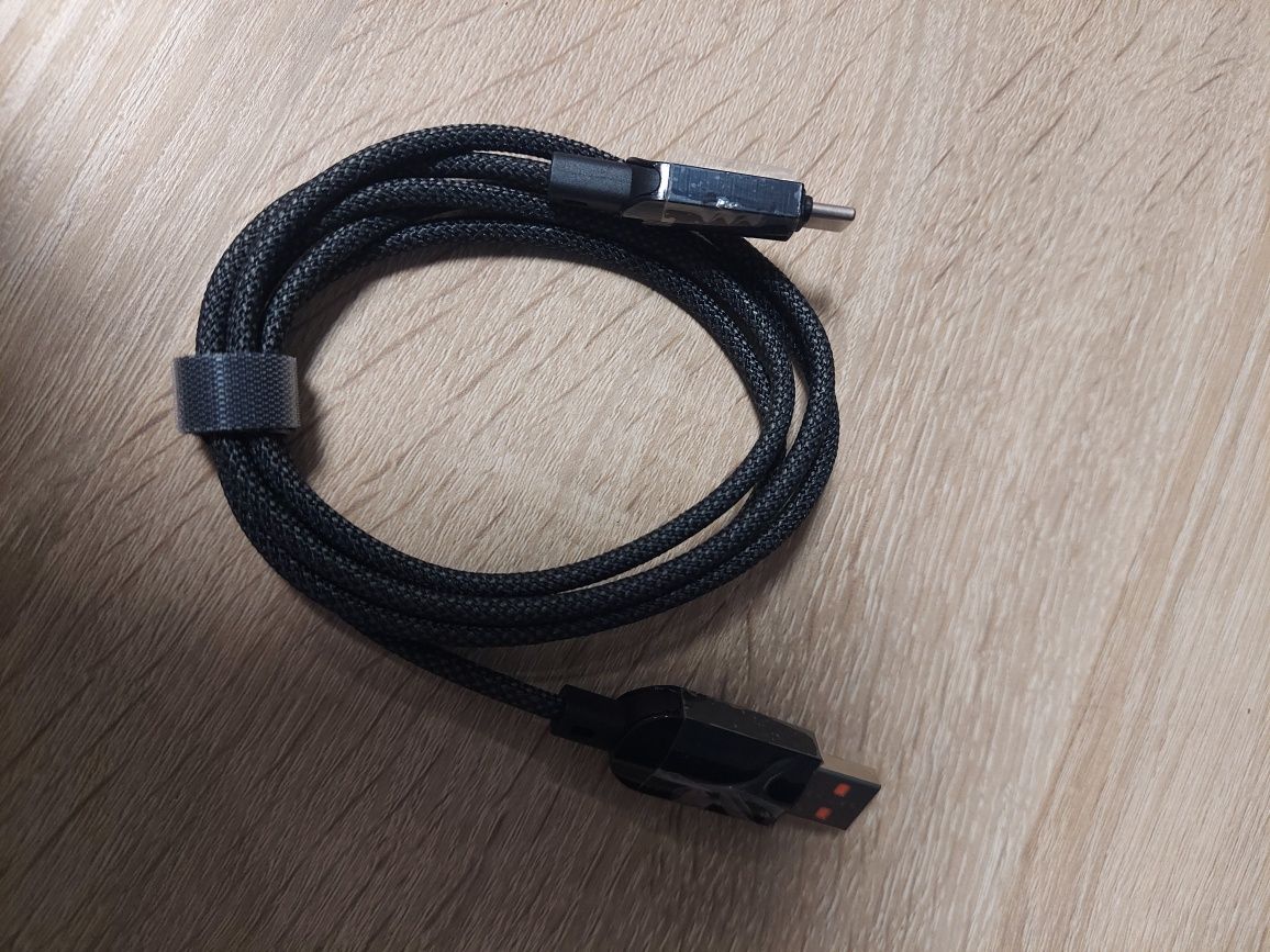 Шнур усиленный кабель type-c usb для скоростной зарядки