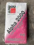 Samopoziomująca masa. Baumit alpha 2000