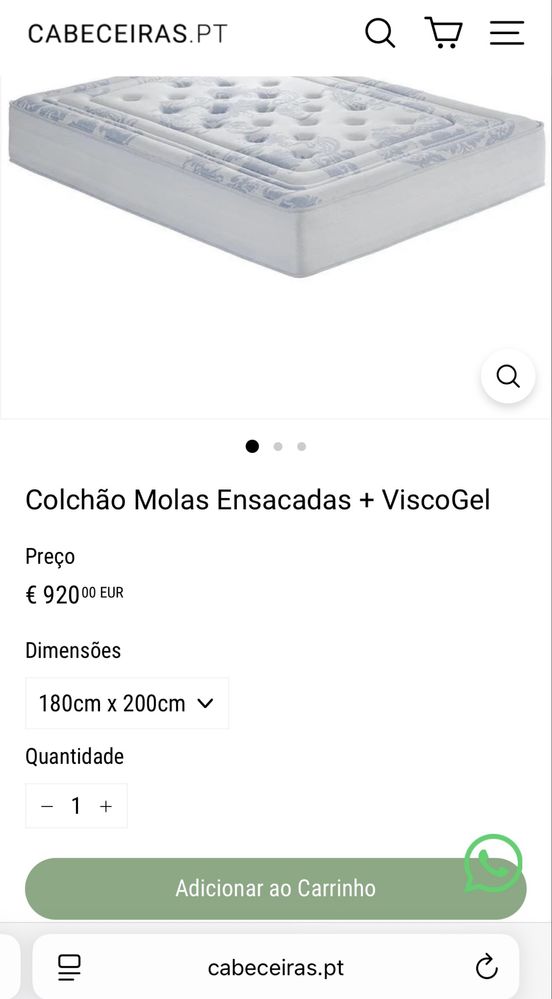 Colchão Durmet Spring Fresh