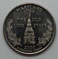 Moneta 25 centów 2000 Usa - 50 Stanów Ameryki - Maryland
