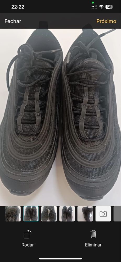 Ténis Nike 43.5 como novos