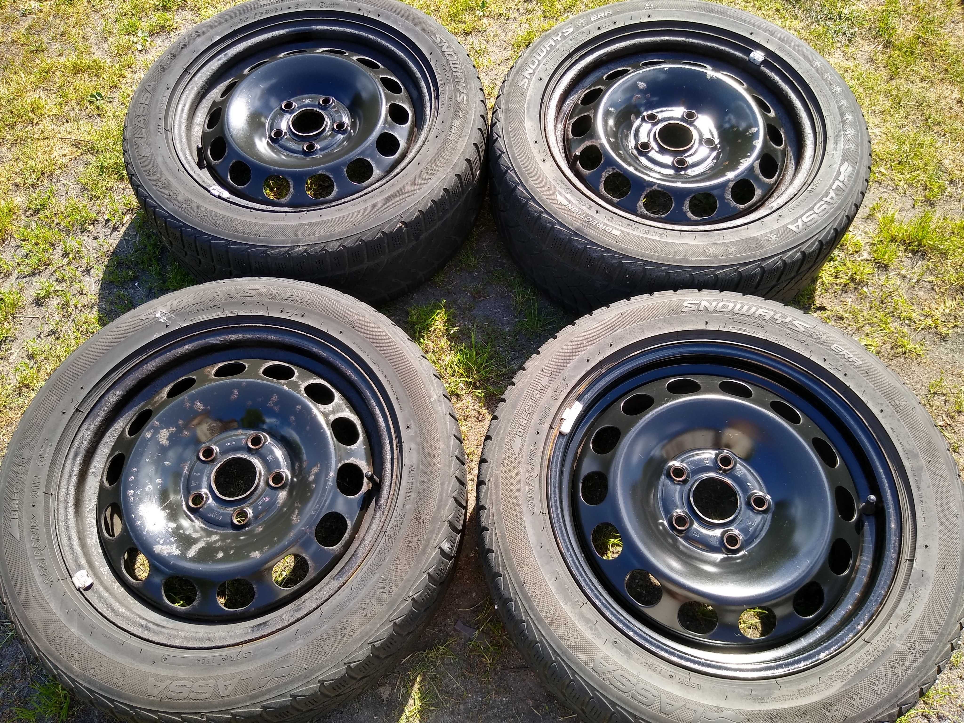 Felgi stalowe 16 cali 5x112 ET50 Audi A3 Seat Altea Leon VW Golf Skoda