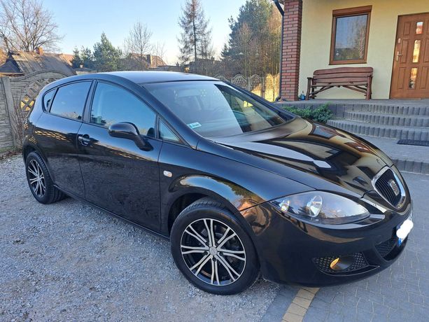 Seat Leon 2 1.9 TDI 105 km 2008 ROK Czarny Piękn Felga Zarejestrowany