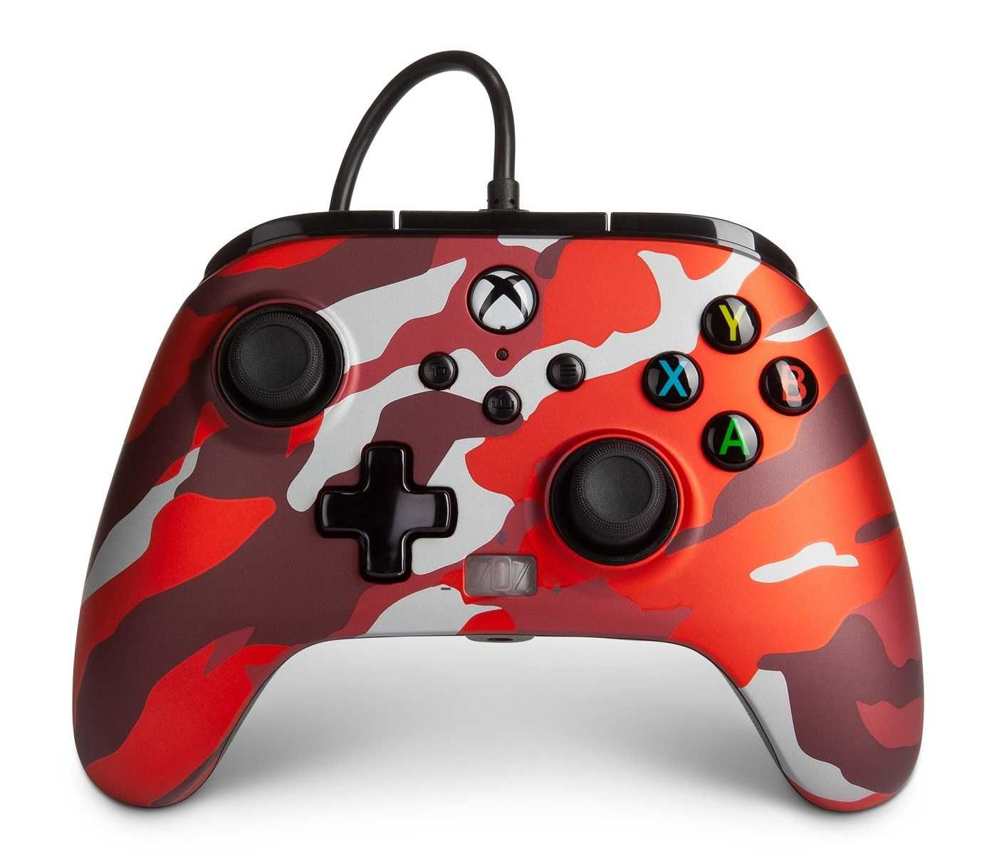 PowerA Xbox Series Pad przewodowy Enhanced Metallic Red Camo