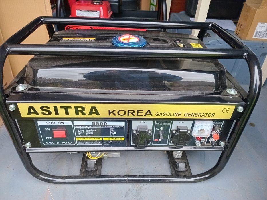 Бензогенератор 220в 2.2-2.5кВт