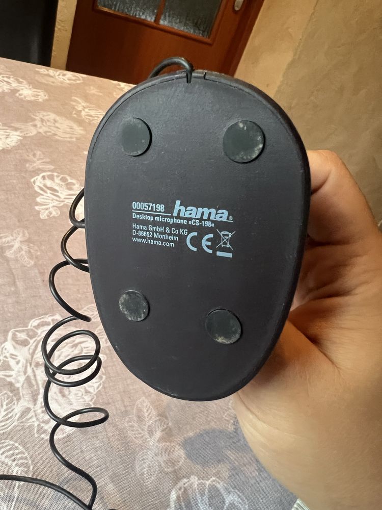 Mikrofon Komputerowy  Hama  Desktop Cs-198 Polecam!