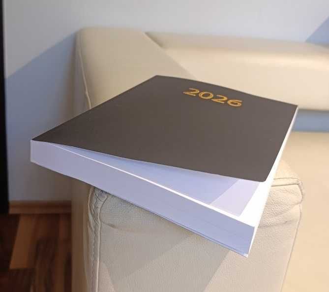 Włoski organizer, planer-terminarz dzienny A4 2026 kalendarz po włosku