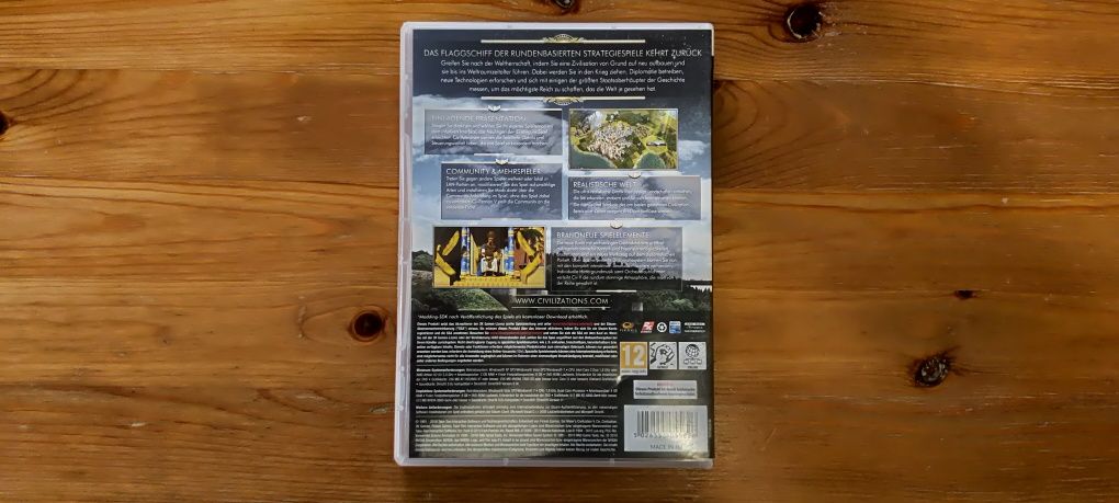 Civilization V, PC DVD ROM