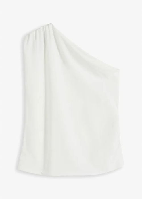 B.P.C śmietanowy top asymetryczny r.40/42