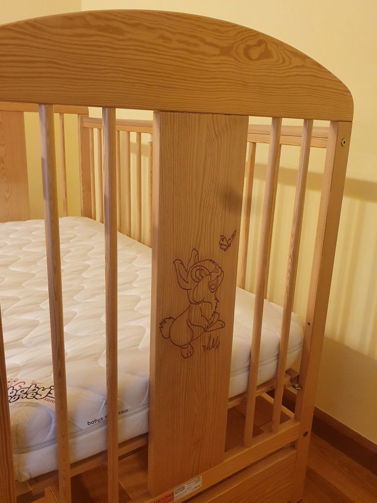 Łóżko łóżeczko niemowlęce 60x120