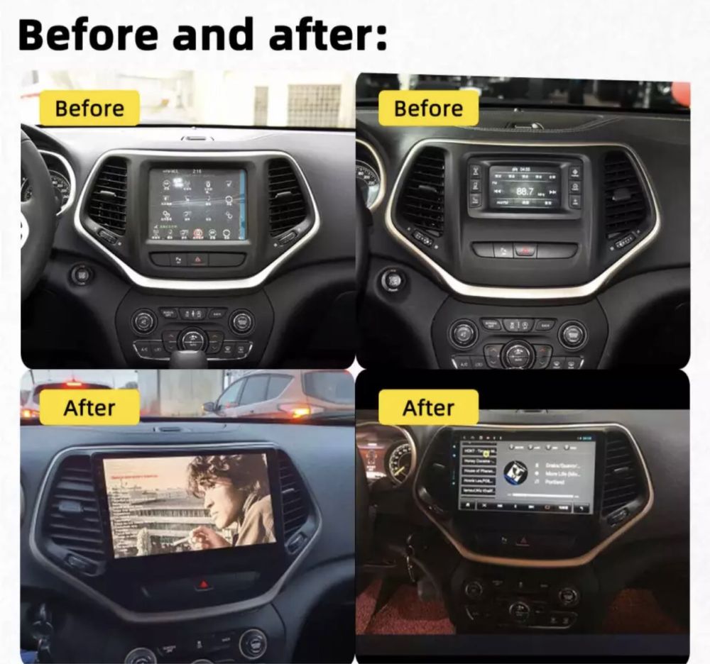 Штатная магнитола JEEP Cherokee (2013-2020) ANROID 10