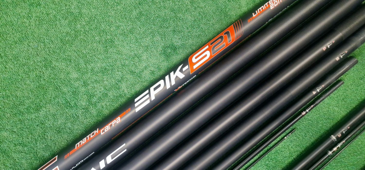 Tyczka Colmic EPIK S21 13m w packu.  JAK NOWA!