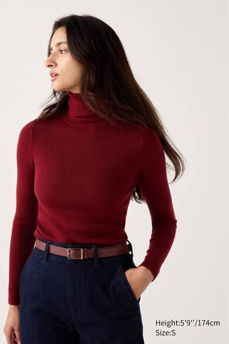 Гольф зі 100% вовни Uniqlo розмір S