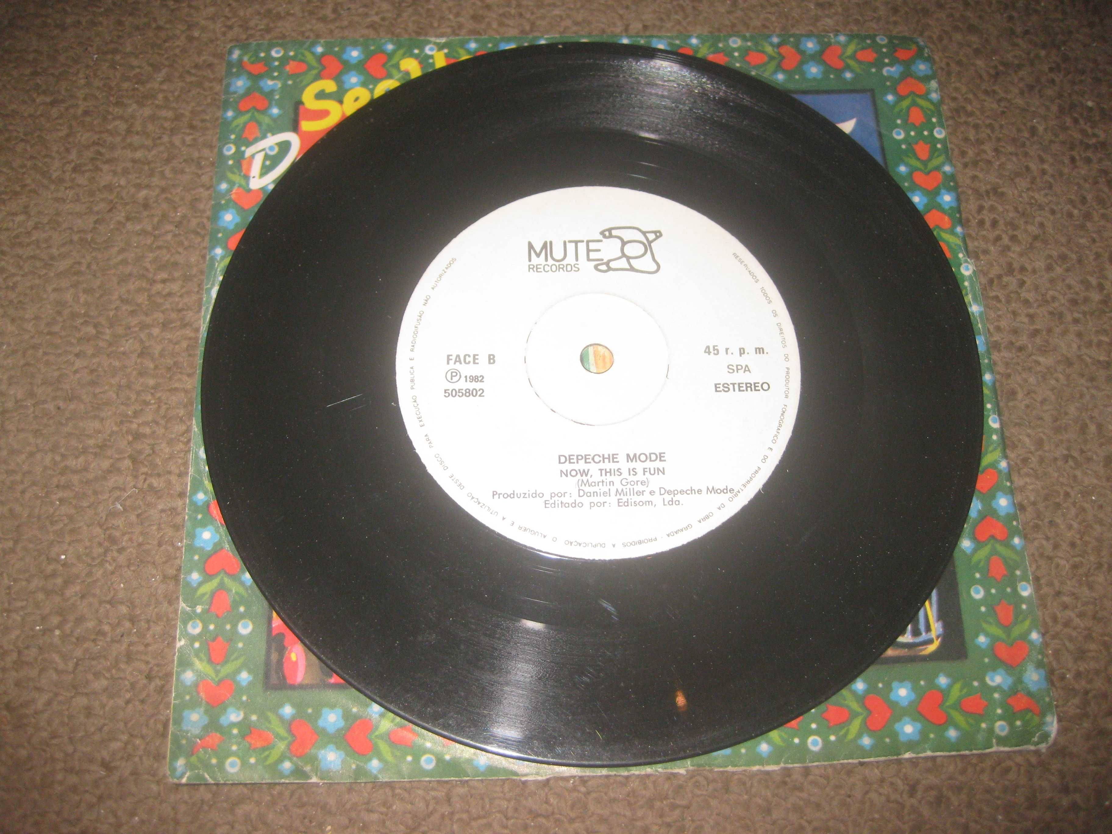 Vinil Single 45 rpm dos Depeche Mode "See You"