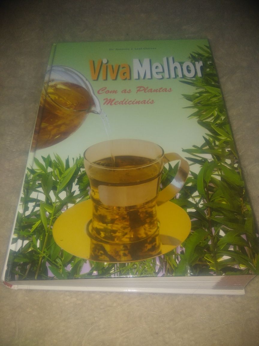 Livro Viva Melhor com as plantas medicinais