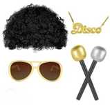 NOWY! Zestaw disco piosenkarz Elvis Presley lata 70 80 90 karnawał