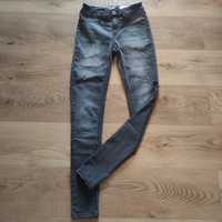 Denim 1982 spodnie czarne roz 36