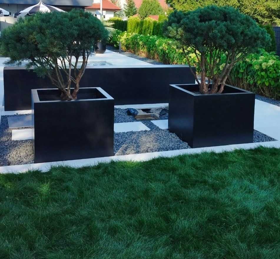Donice na wymiar ogrodowe na taras Producent