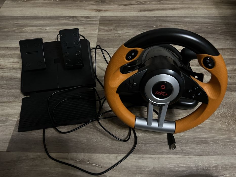 Дротове кермо SPEEDLINK Drift O. Z. Racing Wheel PC Black