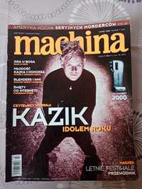 Gazeta Machina 4 szt różne numery 2001, Kazik, Daft Punk, Kayah