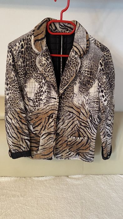 Żakiet marynarka 38 M tygrys lampart pantera