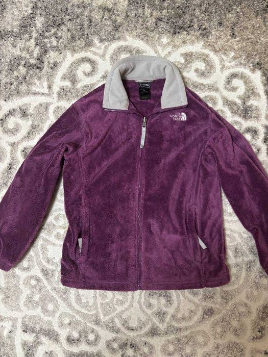 The North Face Жіноча флісова куртка фіолетового кольору розмір L