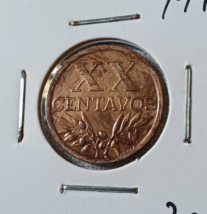 Moeda XX centavos 1944