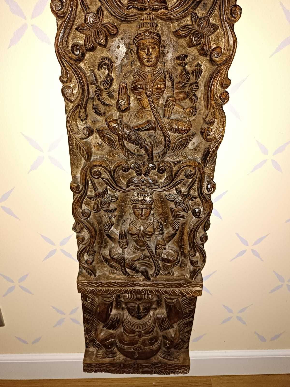 Drewniany panel indyjski
