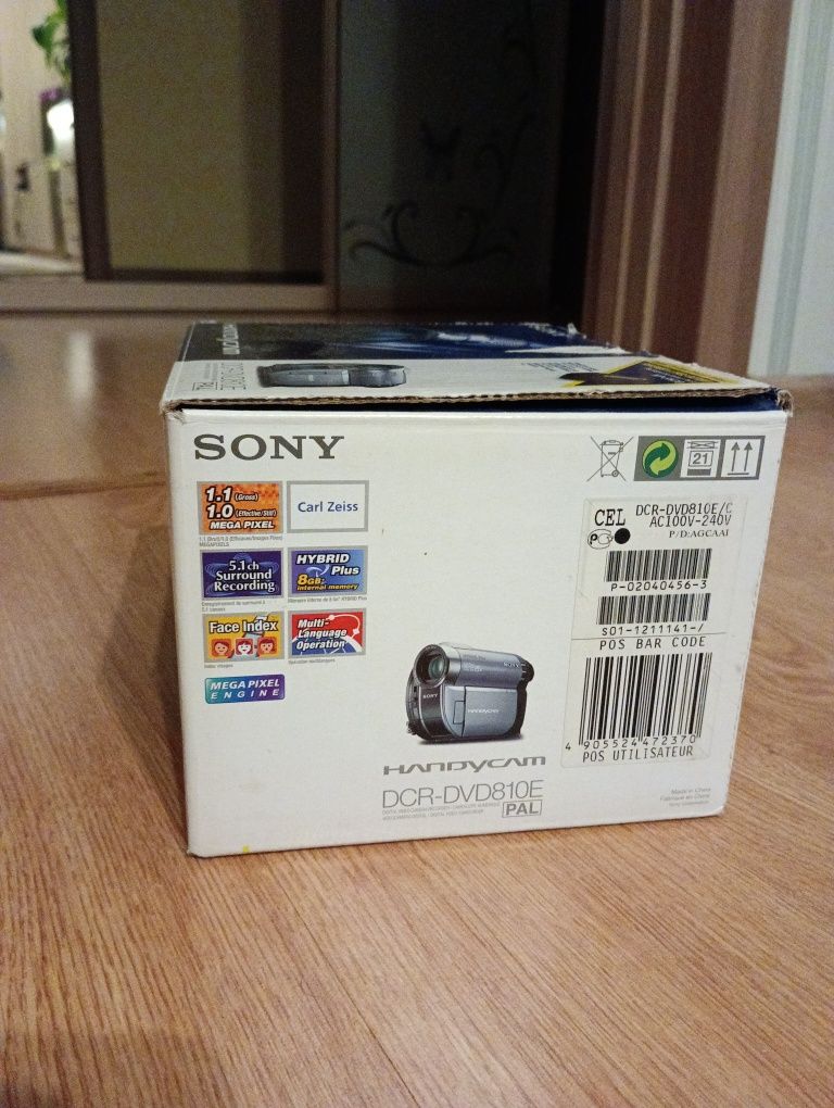 Видеокамера Sony DCR-DVD810E PAL