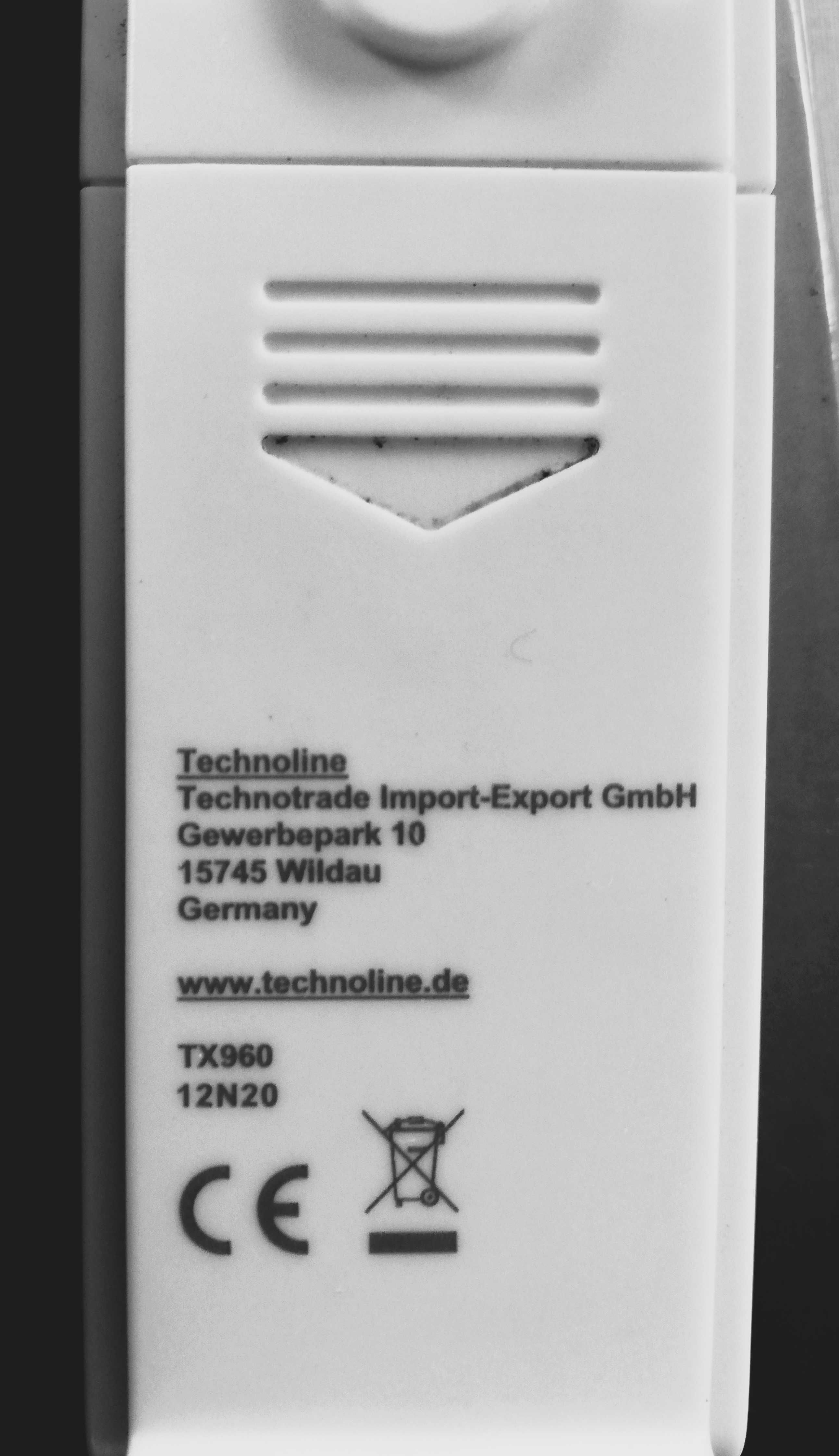 Cyfrowa stacja pogodowa Technoline WS 9767 czarna