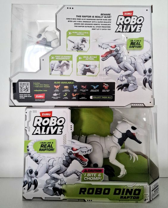Інтерактивна іграшка Robo Alive серії Robo Dino" – Раптор"