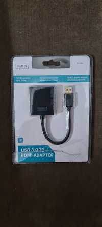 Digitus DA-70841 Kabel Adapter Graficzny USB 3.0 Do HDMI