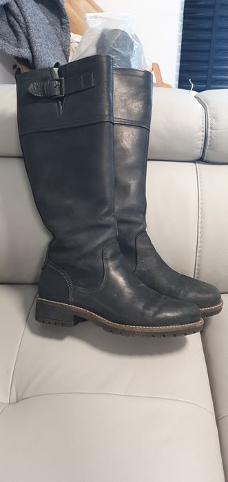 Kozaki ze skory naturalnej Ecco 39