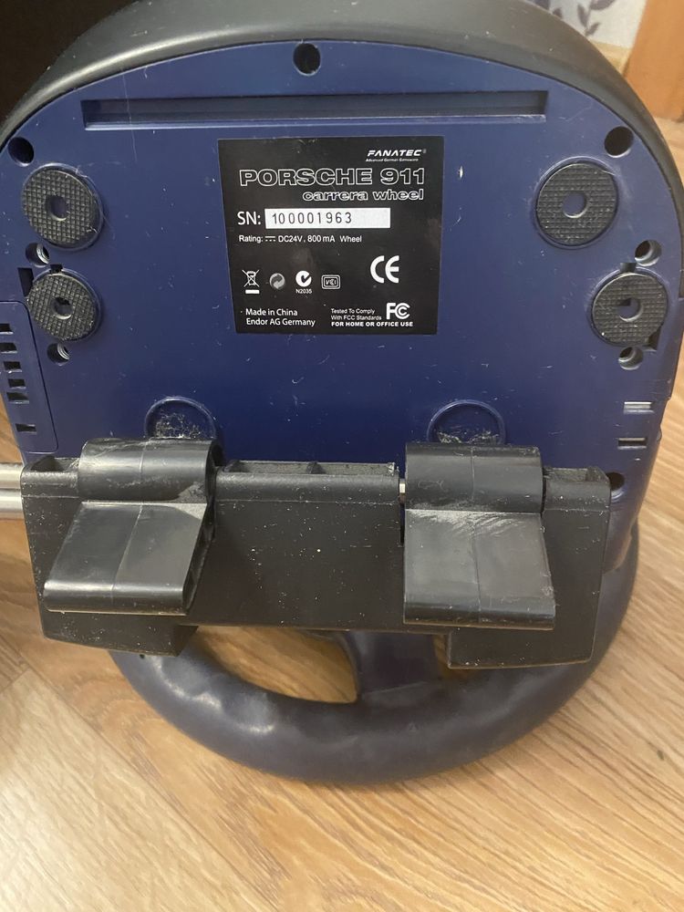 Руль Fanatec Porsche 911 Carrera Wheel + педалі, симрейсинг, ПК / PS3