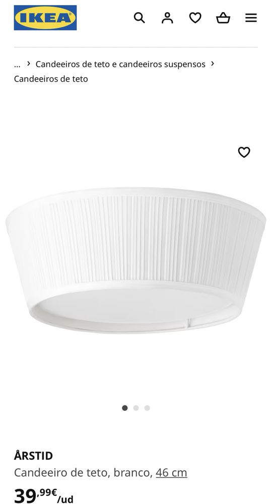 IKEA ÅRSTID Candeeiro