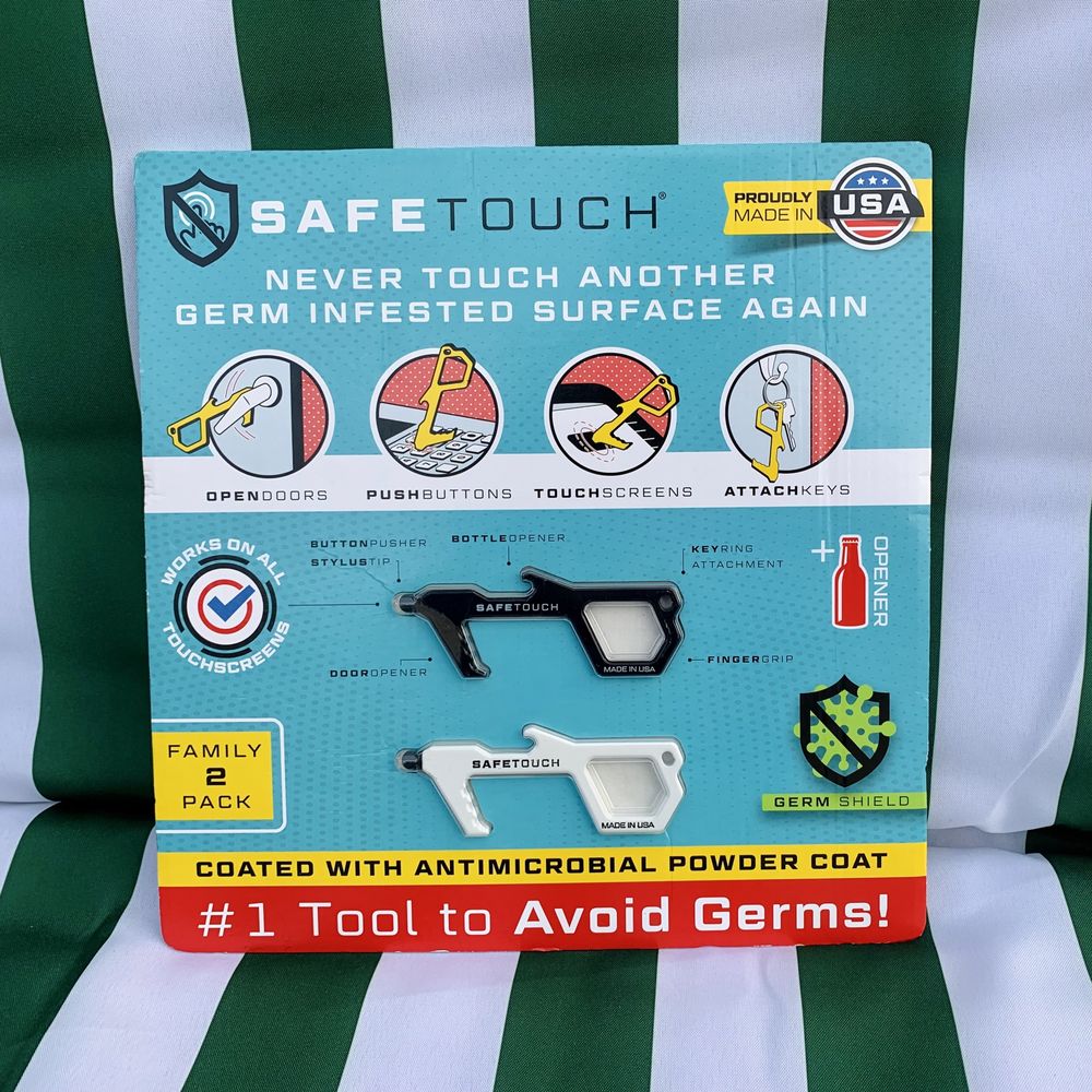 New Брелок SafeTouch из США для максимального соблюдения карантина!